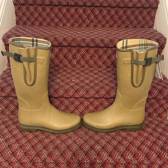 NWT Le Chameau Neoprene Lined Wellington Boot- Olive green. - Picture 2 of 7